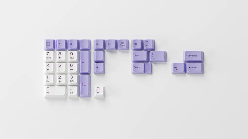 DCS Lily Revival extension kit: additional modifiers and spacebars
