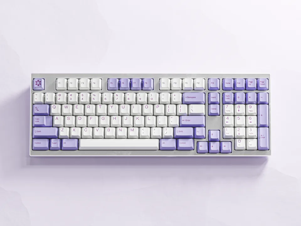 DCS Lily Revival on a Longhi keyboard, angled view