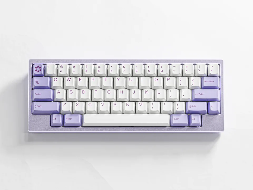 DCS Lily Revival on a Sessanta keyboard, angled view